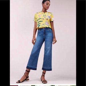 Ann Taylor Wide Leg Crop